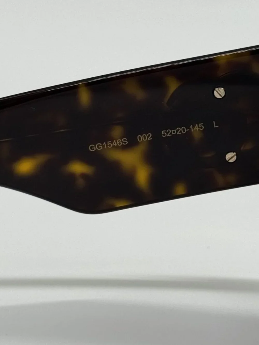 New Gucci GG1546S 002 Havana Brown Oversized Women Sunglasses